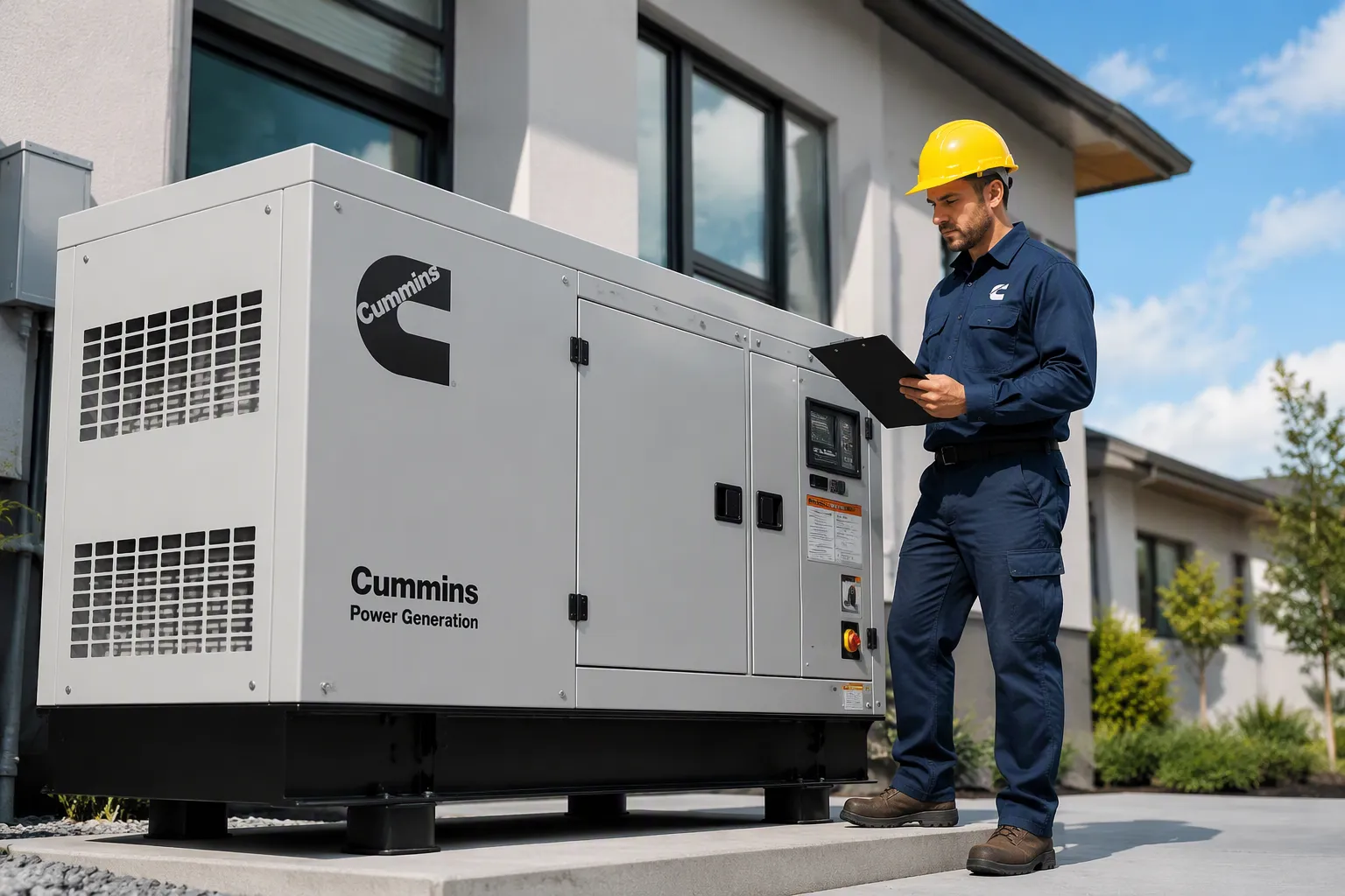 Como escolher o gerador a diesel Cummins certo para energia de reserva